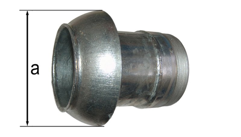 PERROT-Schnellkupplung Vaterteil, mit Gasge