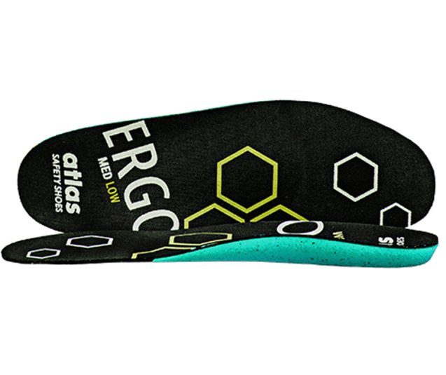 Ergo-Med® ® Semelles int. GREElow, pour