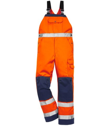 FRISTADS Hi Vis Latzhose Kl. 22001 TH EN 20471