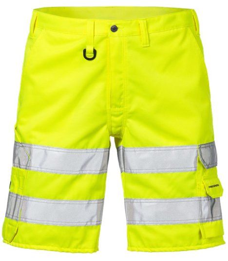 FRISTADS Hi Vis Shorts Kl. 2  2528 THL EN 20471