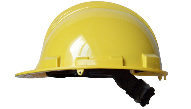 Casque en polyéthylène avec   bandeau  anti-sueur