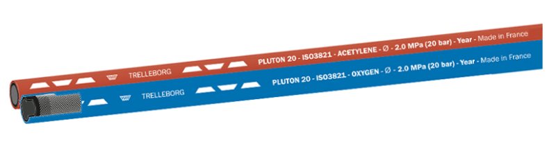 Zwillings-Autogenschweiss-Schlnach DIN EN ISO 3821