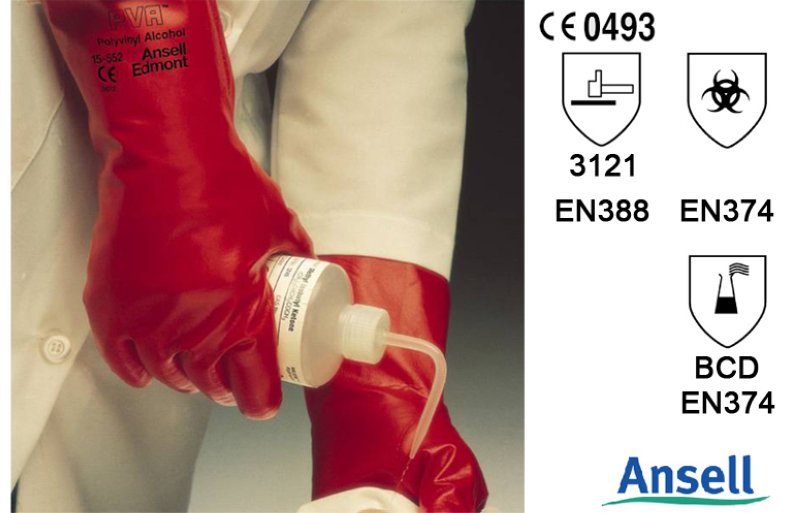 AlphaTec 15-554               Handschuh aus PVA