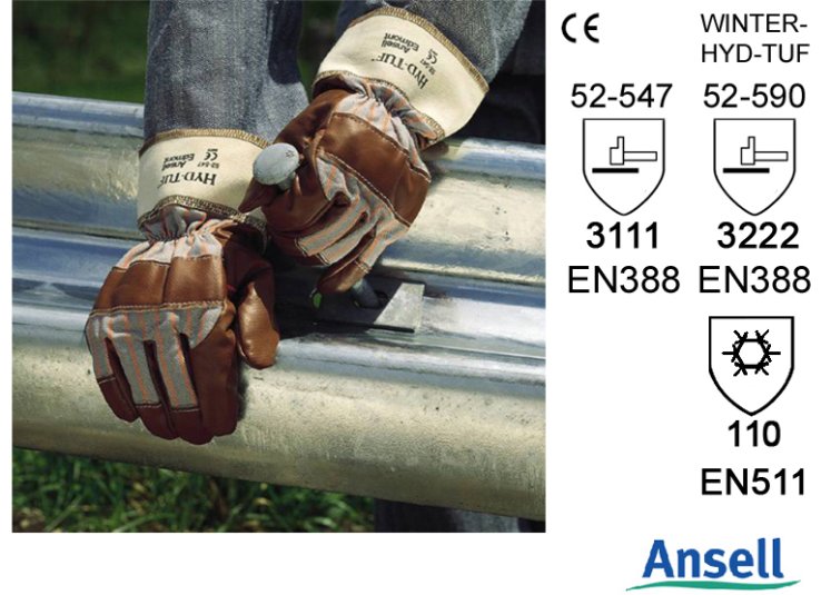 Handschuh mit NitrilgummierungHyd-Tuf 52-547 / 52-