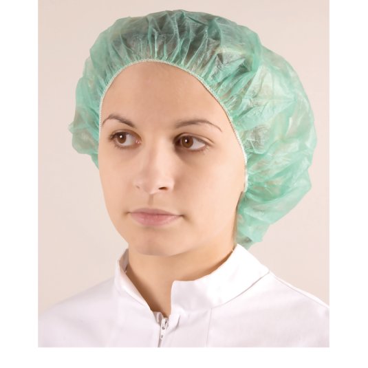 Bonnet de chirurgie rond,     en non tissé