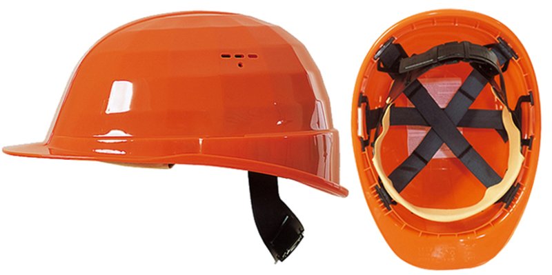 Casque en polyéthylène, en forde casquette