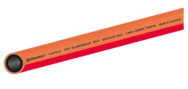 Trix Allbrenngasschlauch DIN E3821, 20 bar, aus NB