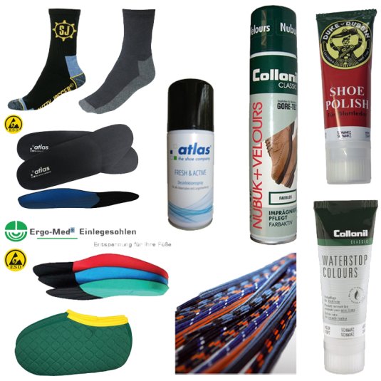 Zubehör Fussschutz für Füsse, Schuhe un