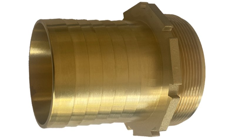 Raccord de tuyau à visser     en laiton, raccord m