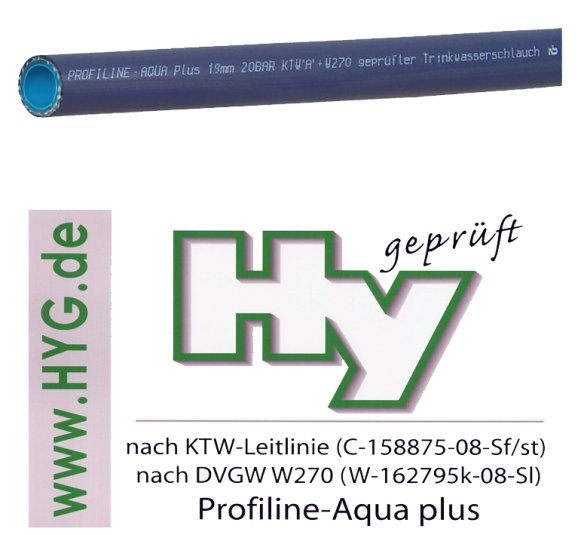 Trinkwasserschlauch           Profiline Aqua Plus