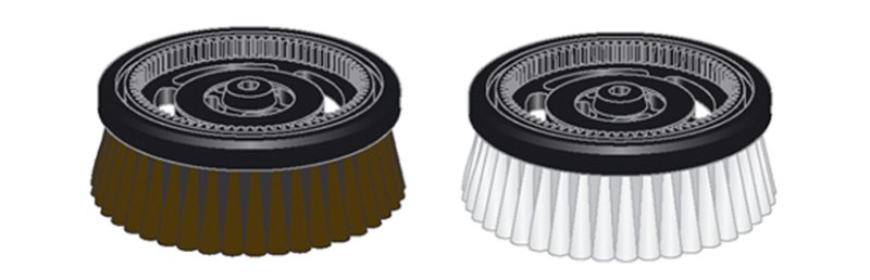 Brosses de lavage rotatives