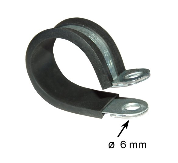 Halteschelle - Rohrschelle -  Kabelschelle P-clipS