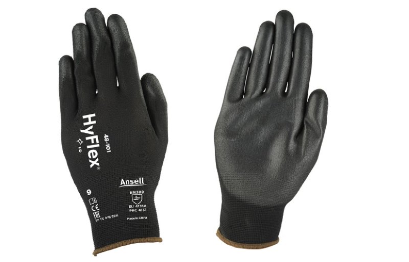 Gant tricoté HY-FLEX          avec revêtement PU,