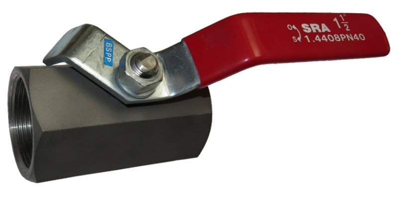 Robinet sphérique type 640-1, acier inoxydable, FI