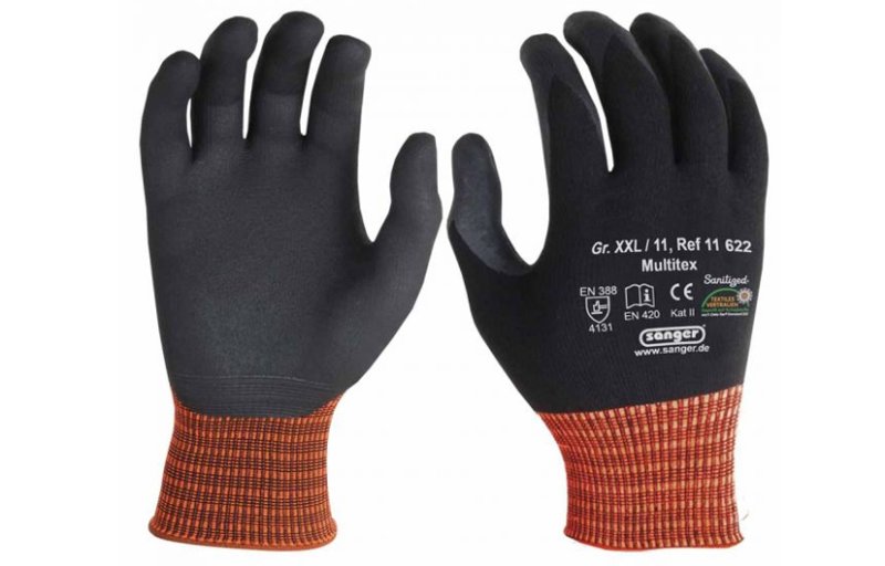 Gants de travail Sänger MultitGants tricotés en él