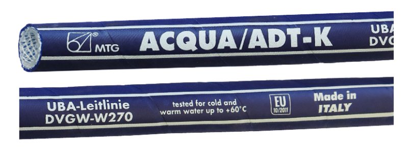 ACQUA/ADT-K Trinkwasserschlaucentsprechend der UBA