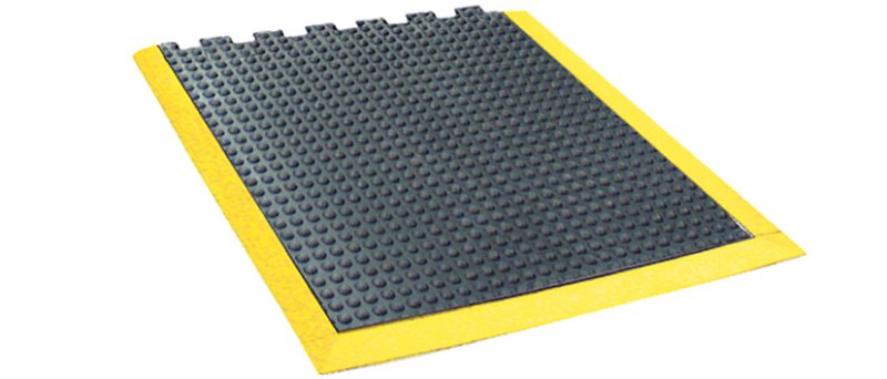 Tapis pour poste de travail SA80 x 80 cm, 13,5 mm