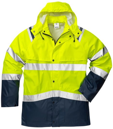 FRISTADS Veste de pluie haute visibilité, Cl. 3 46