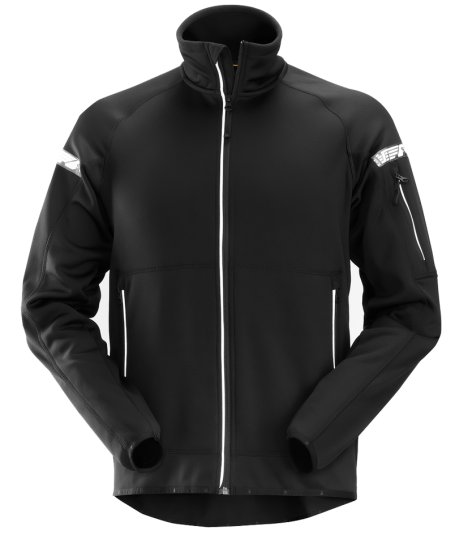 Snickers Fleecejacke 8004     Schwarz EN 14404