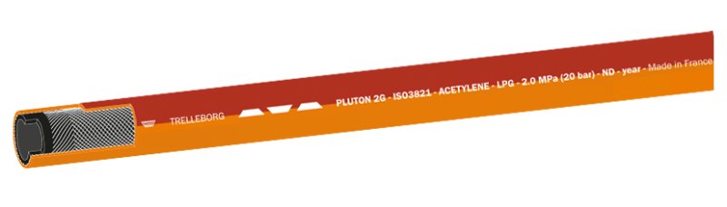 PLUTON 2G tuyau de gaz combust/ liquide, 20 bar, I