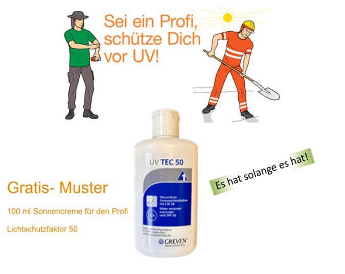 Secré-soleil gratuit pour le  facteur de protectio