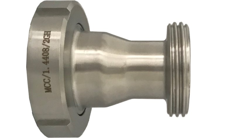 Adaptateur DIN 11851, AISI 316embout conique avec