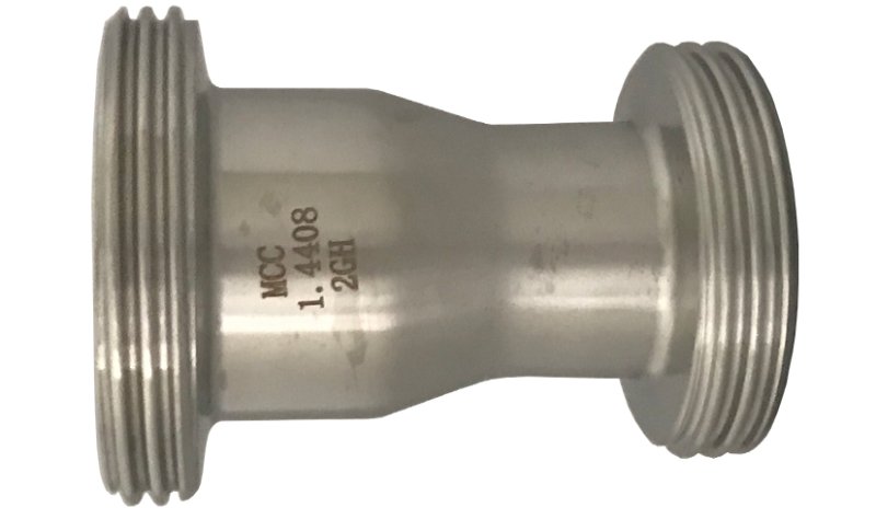 Réduction DIN 11851, AISI 316,filetage mâle des de