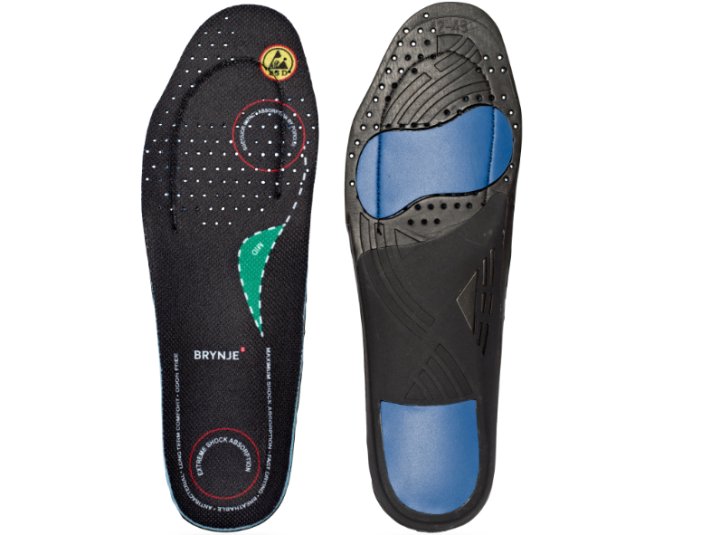 Brynje 68202 Ultimate Footfit-Medium, Semelle inté