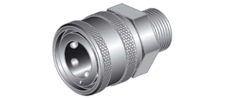 Coupleur rapide 150 bar       FE R3/8" L=43 mm SW