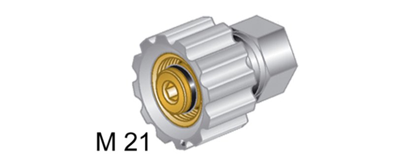 Handverschraubung Standard mitIG  grau  M21x1.5 x