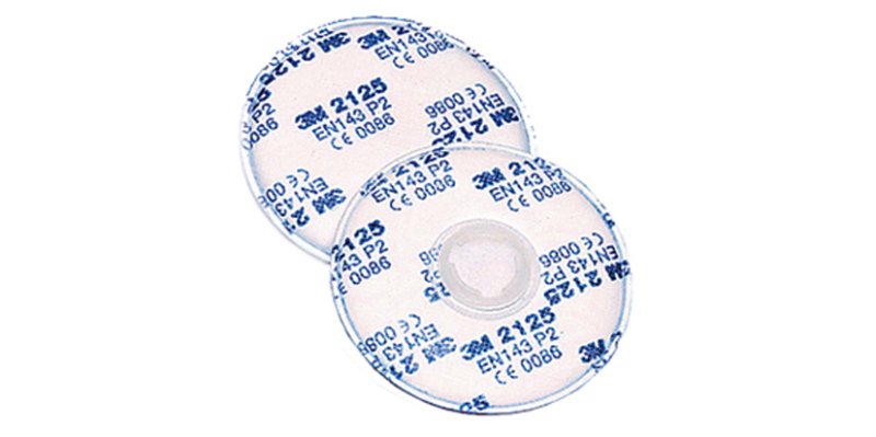 Filtre antiparticules rond P2 (EN 143)