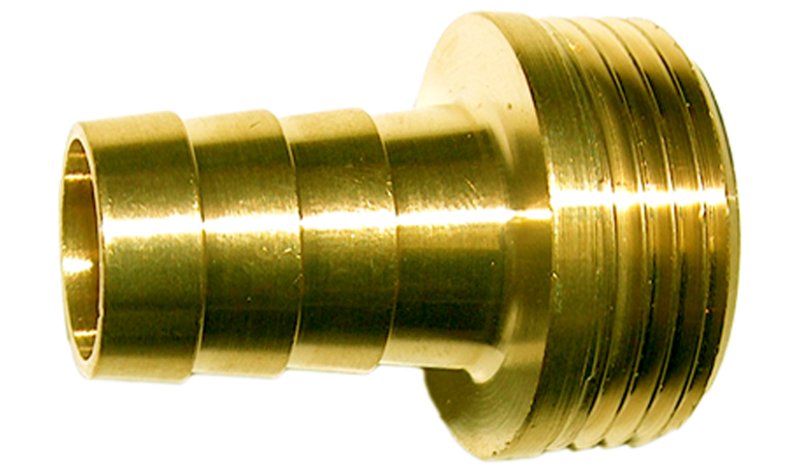 Schlauchverschraubung         aus Messing, Vaterte