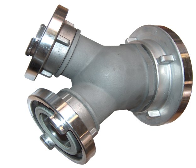 STORZ-Gabelstück (Hosenstück) Eing. 1xStorz A, 2xS