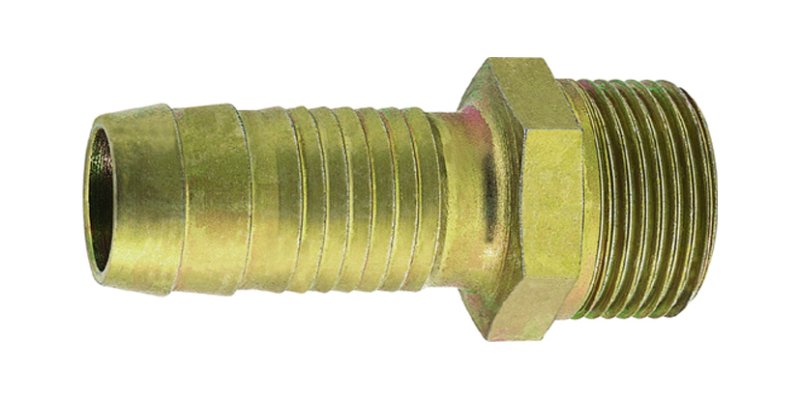 Aussengewindetüllen aus Stahl R 1/4" - 13 mm